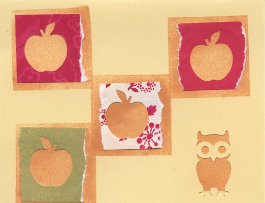 43 - Yellow apples and Owl