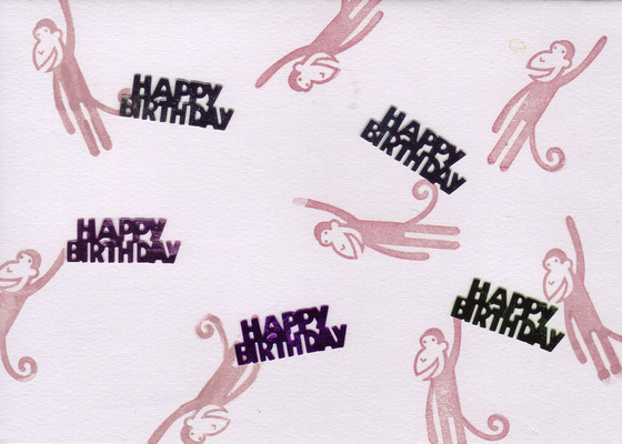 130 - 'Happy Birthday' with monkeys