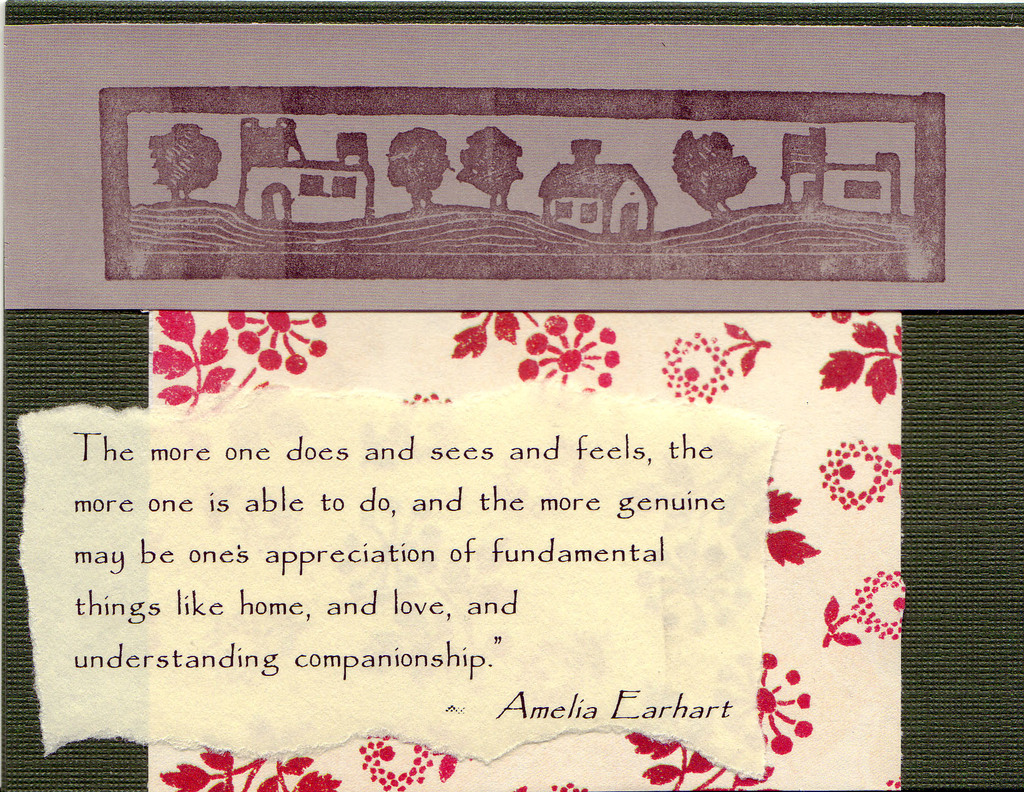 207 - Home quote and home stamp