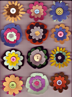 Flower Pins 2
