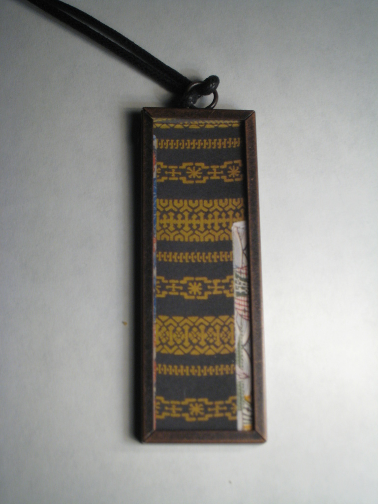(SOLD)50 A - Exotic gold and black pattern