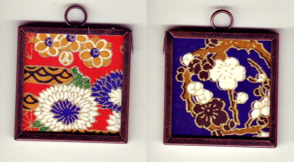 73 - Asian flower pattern