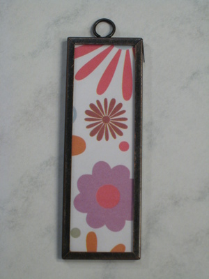 (SOLD) 011 A - Funky flowers (large)