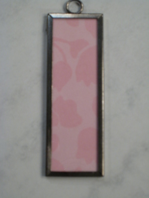 014 B - Pink floral pattern