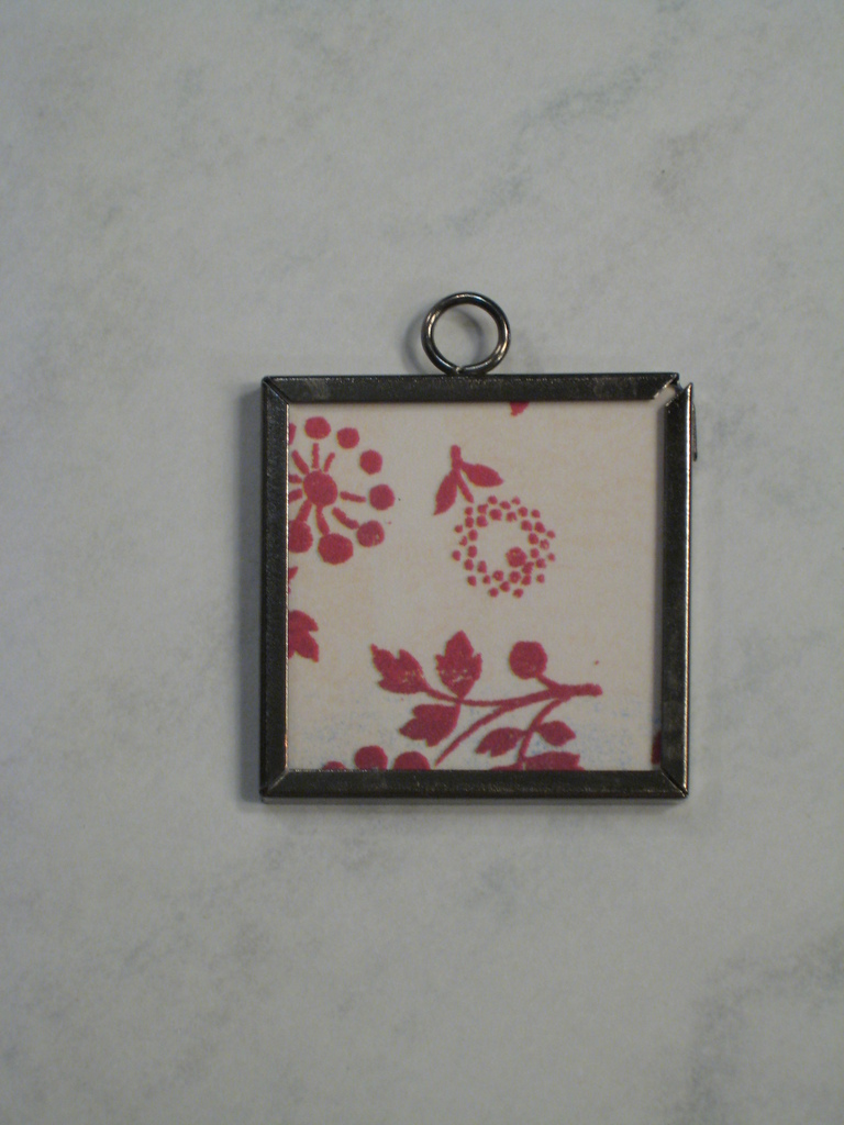 (SOLD) 025 A - Red flowers