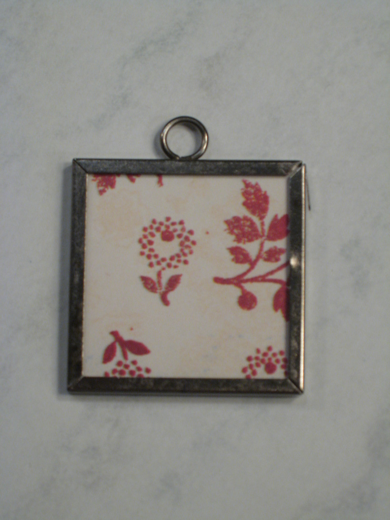 (SOLD) 027 B - Red flowers