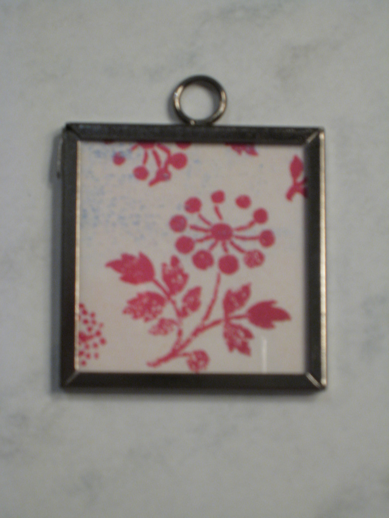 (SOLD) 046 B - Red flowers