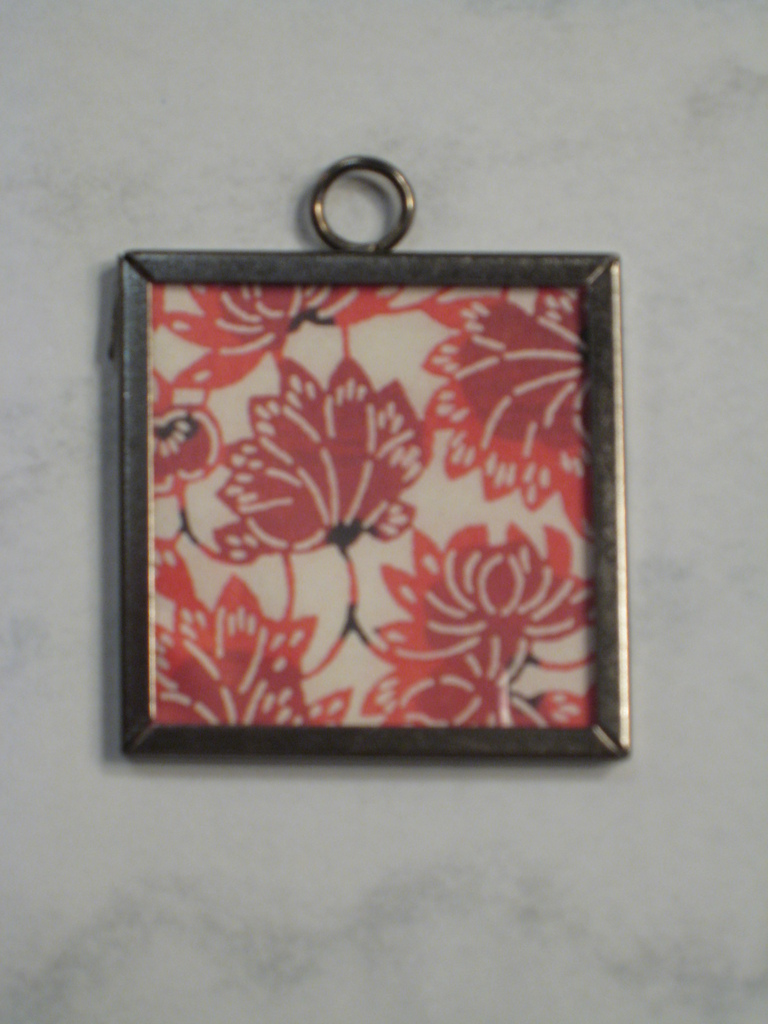 (SOLD) 051 A - Red flowers