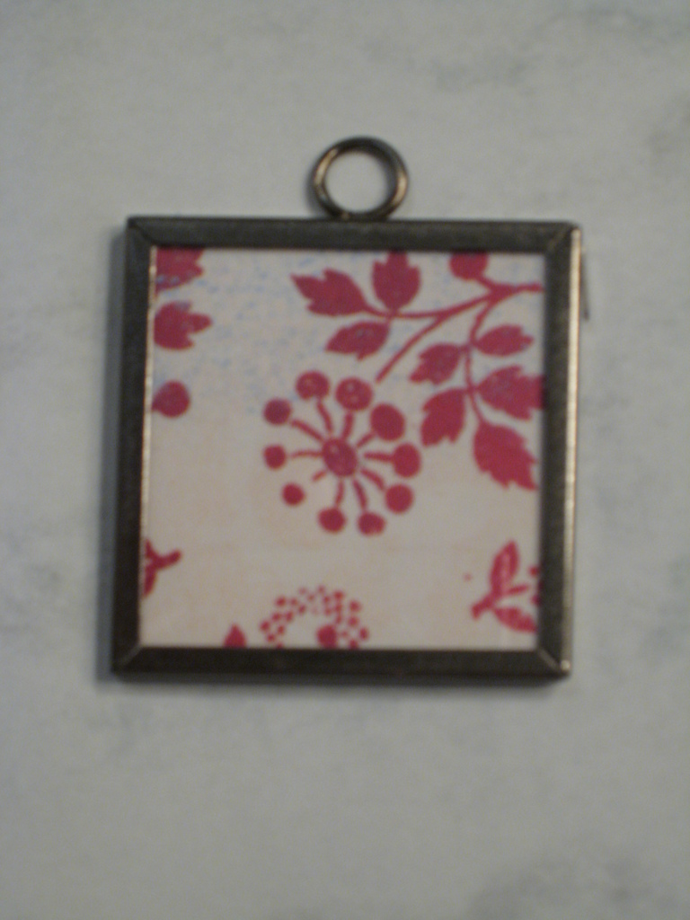 (SOLD) 051 B - Red flowers